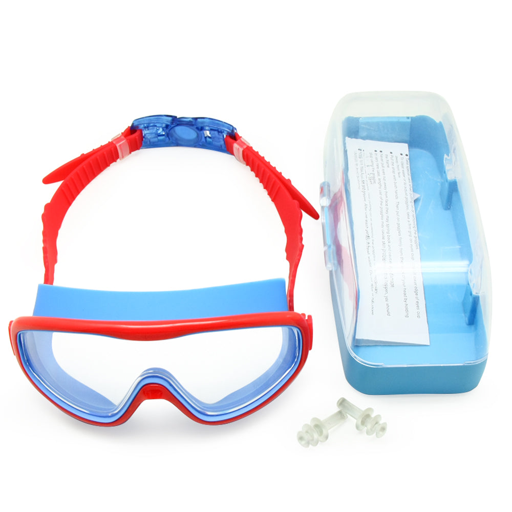 Kids Swim Goggles Anti Fog UV Protection Wide Vision Snorkeling Mask