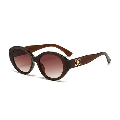 Retro Small Square Kitten Eye Mirrored Sunglasses Unisex Punk Fashion Eyewear
