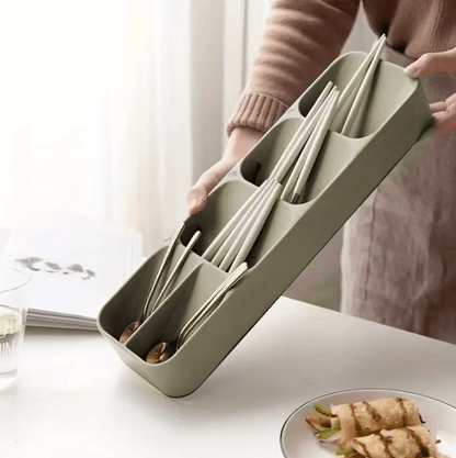 Expandable Cutlery & Knife Drawer Organizer Tray