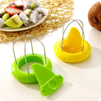 Detachable Stainless Steel Kiwi & Fruit Peeler Kitchen Gadget for Effortless Fruit Prep