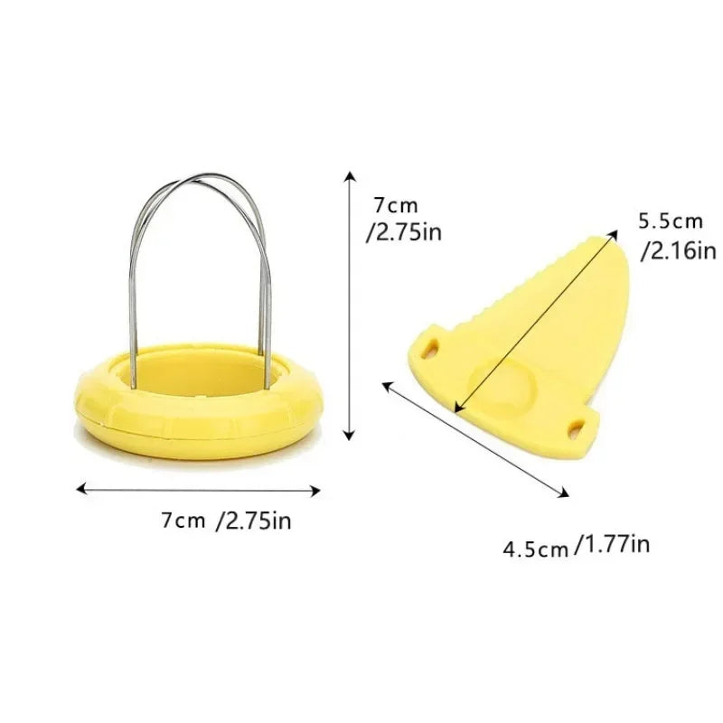 Detachable Stainless Steel Kiwi & Fruit Peeler Kitchen Gadget for Effortless Fruit Prep