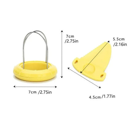 Detachable Stainless Steel Kiwi & Fruit Peeler Kitchen Gadget for Effortless Fruit Prep