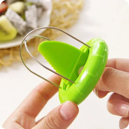 Detachable Stainless Steel Kiwi & Fruit Peeler Kitchen Gadget for Effortless Fruit Prep
