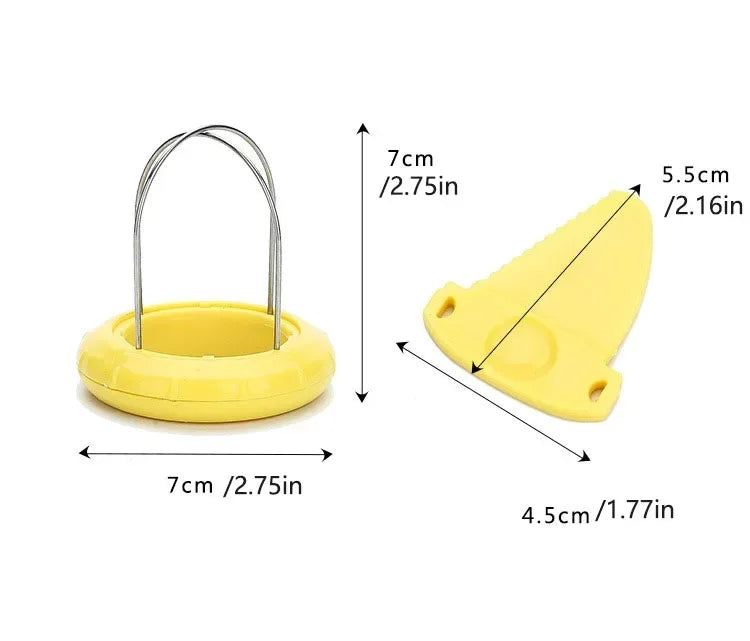 Detachable Stainless Steel Kiwi & Fruit Peeler Kitchen Gadget for Effortless Fruit Prep