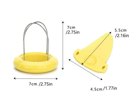 Detachable Stainless Steel Kiwi & Fruit Peeler Kitchen Gadget for Effortless Fruit Prep