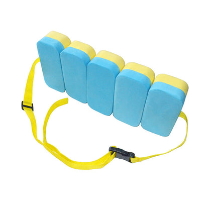 Adjustable EVA Swim Training Belt Back Float for Kids and Adults