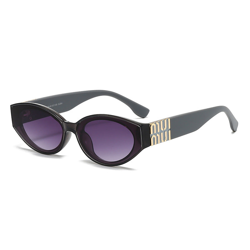 Luxury Designer Cat Eye UV Protection Fashion Glasses for Men & Women