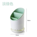 green utensil holder