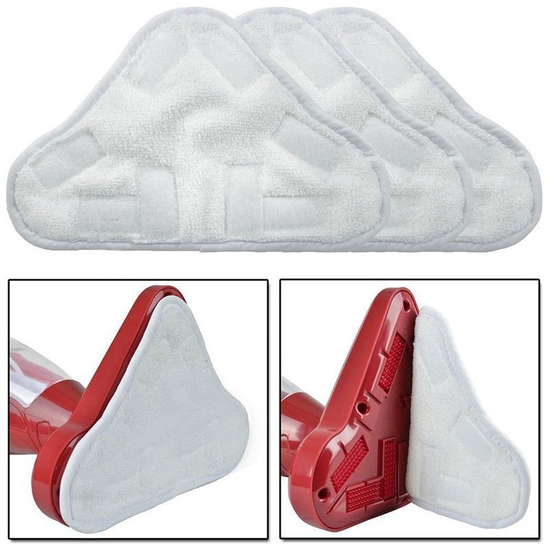 5PCS Steam Mop Replacement Pads for H2O X5 Triangle Steam Cleaners