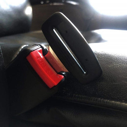 Universal Car Seat Belt Lock Tongue Replacement Buckle for Cars, Buses & Forklifts