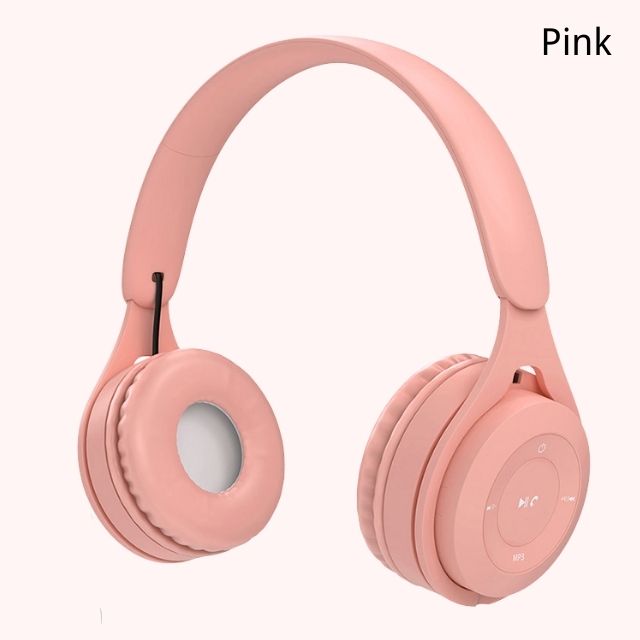 Macaron Wireless Bluetooth Gaming Headphones with Mic & Stereo Sound