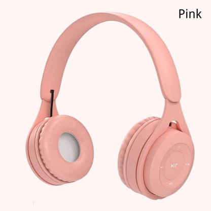Macaron Wireless Bluetooth Gaming Headphones with Mic & Stereo Sound