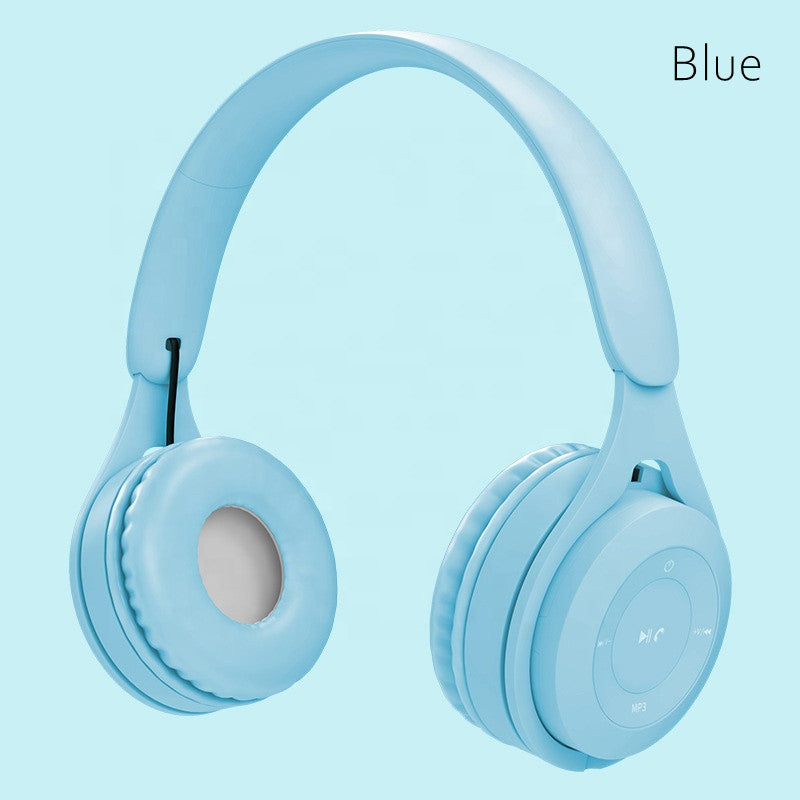 Macaron Wireless Bluetooth Gaming Headphones with Mic & Stereo Sound