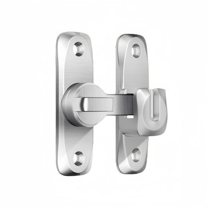 SecureFlip 90°/180° Barn Door Lock & Sliding Door Latch for Home Security