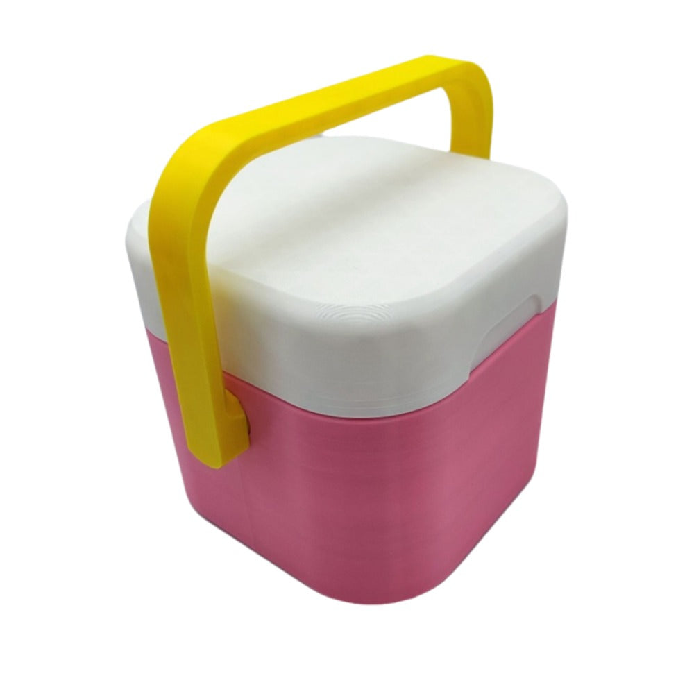 ChillMate 4 Can Portable Cooler Box Insulated Mini Ice Chest for Fishing, Camping & Picnics