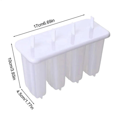 Frozen Treats Cavity Ice Pop Mold Reusable Dessert Bar Maker