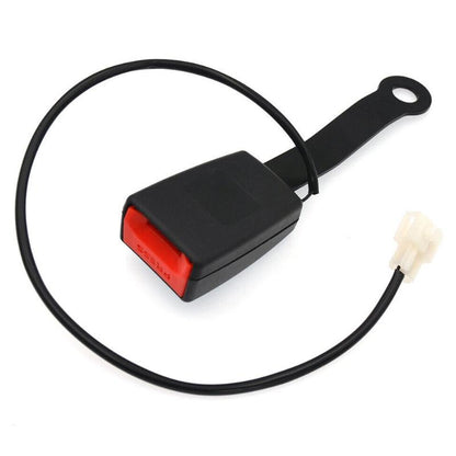 Universal Seat Belt Buckle Replacement with Alarm Wire Base for Safe & Reliable Driving