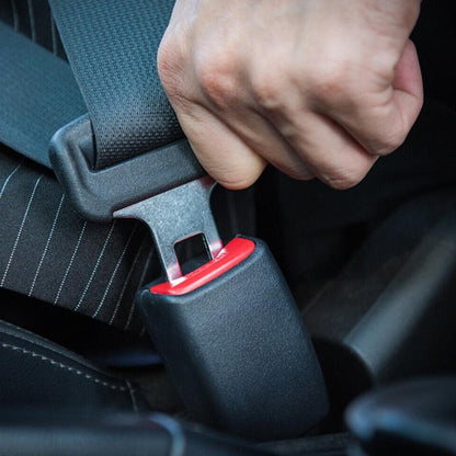 Universal Seat Belt Buckle Replacement with Alarm Wire Base for Safe & Reliable Driving
