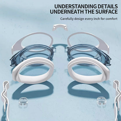 Aqua Vision Anti Fog Swim Goggles with UV Protection & Leakproof Comfort Fit