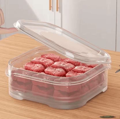 FreshKeep Meat Storage Containers – Freezer & Refrigerator Food Preservation Boxes