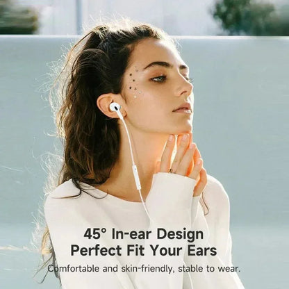 Lightning Earphones for iPhone Wired In Ear Headphones with Mic Apple Compatible