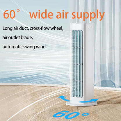 Wall Mounted Bladeless Wall Fan with Silent Strong Airflow for Home & Office Cooling