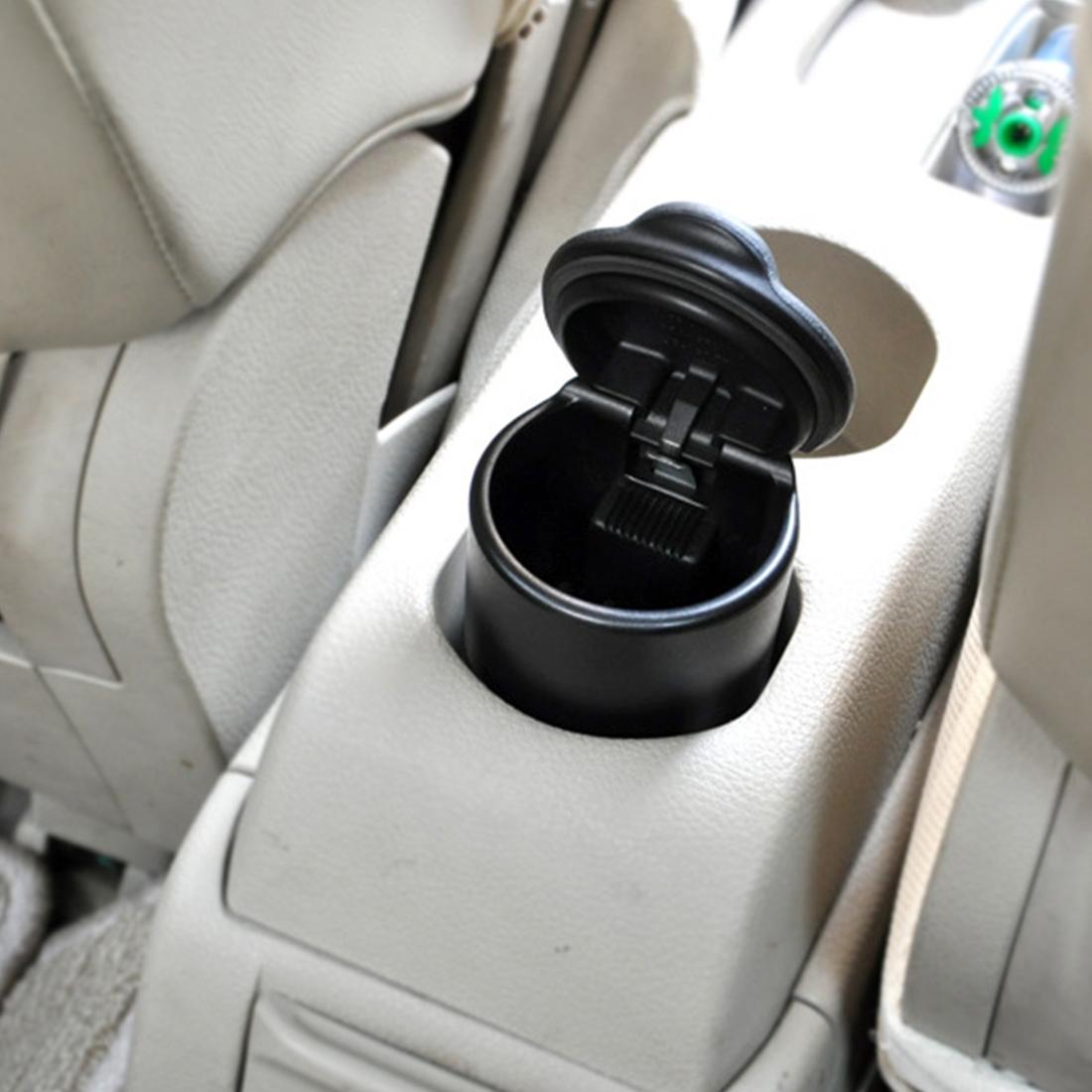 Universal Car Ashtray Cup Holder Smokeless Cigarette Ashtray with Detachable Lid