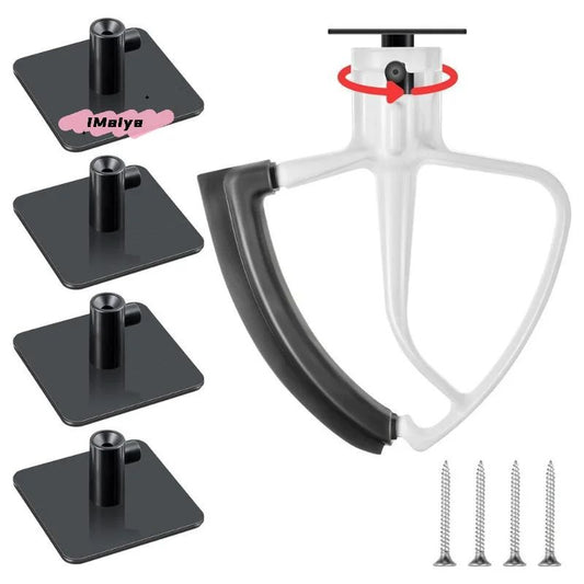 Stand Mixer Attachment Holder Hooks Set