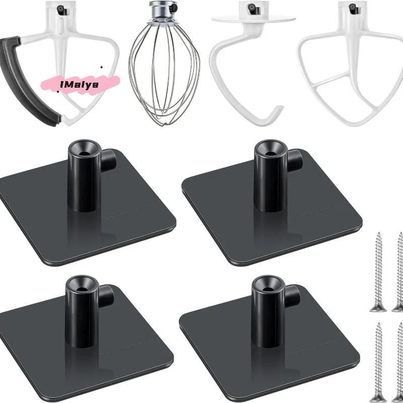 Stand Mixer Attachment Holder Hooks Set