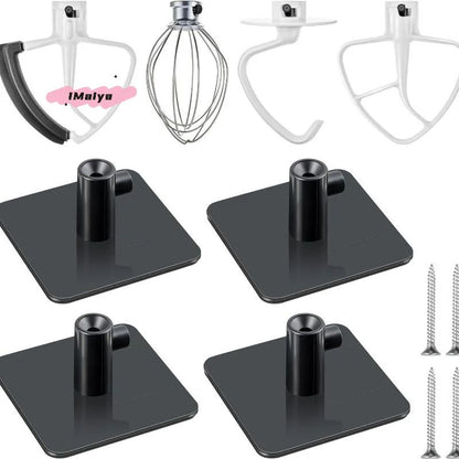 Stand Mixer Attachment Holder Hooks Set
