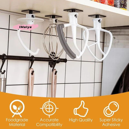 Stand Mixer Attachment Holder Hooks Set