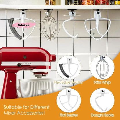 Stand Mixer Attachment Holder Hooks Set