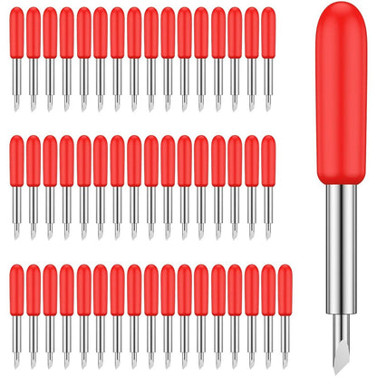 30° / 45° / 60° Multi-Angle Replacement Plotter Blades & Vinyl Cutter Knife Set