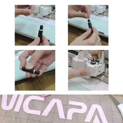 30° / 45° / 60° Multi-Angle Replacement Plotter Blades & Vinyl Cutter Knife Set