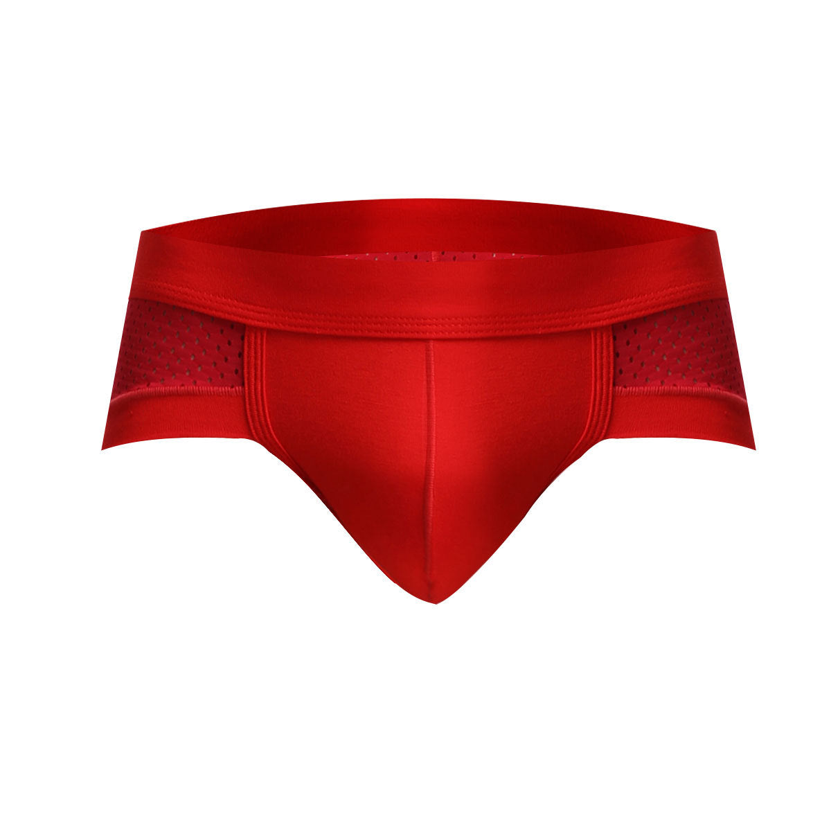 Mesh Boxer Briefs for Men Quick Dry Low Rise Seamless Underwear