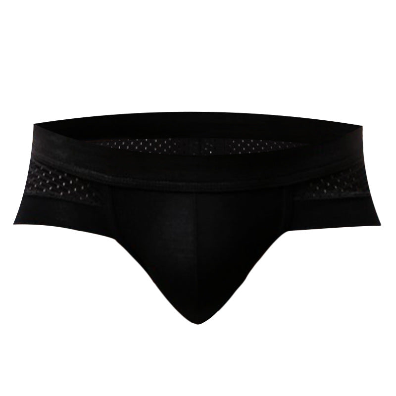 Mesh Boxer Briefs for Men Quick Dry Low Rise Seamless Underwear