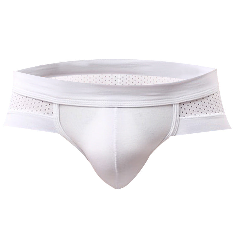 Mesh Boxer Briefs for Men Quick Dry Low Rise Seamless Underwear