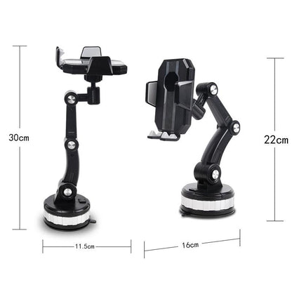 Suction Cup Car Phone Holder for Dashboard & Windshield
