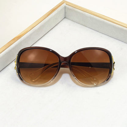 Sun Glow Oversized Gradient Sunglasses Set for Women Big Frame Fashion Shades