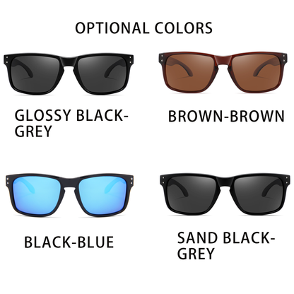 Polarized Square Sunglasses UV for Men & Women Outdoor Driving Eyewear