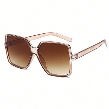 Oversized Gradient UV Sunglasses for Women Stylish Designer Big Frame Shades