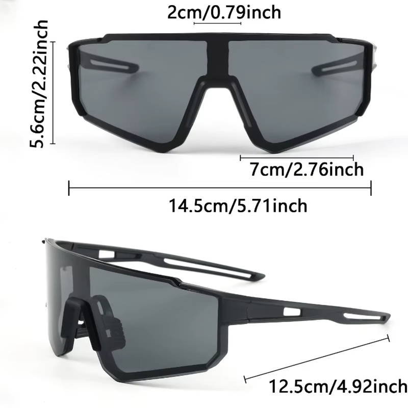 Large Frame Fashion Glasses for Men Light weight Stylish Eyewear