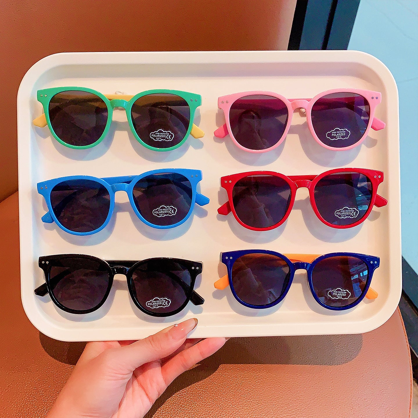 Flexi Shield Kids Polarized Sunglasses UV Silicone Frames for Toddlers & Children
