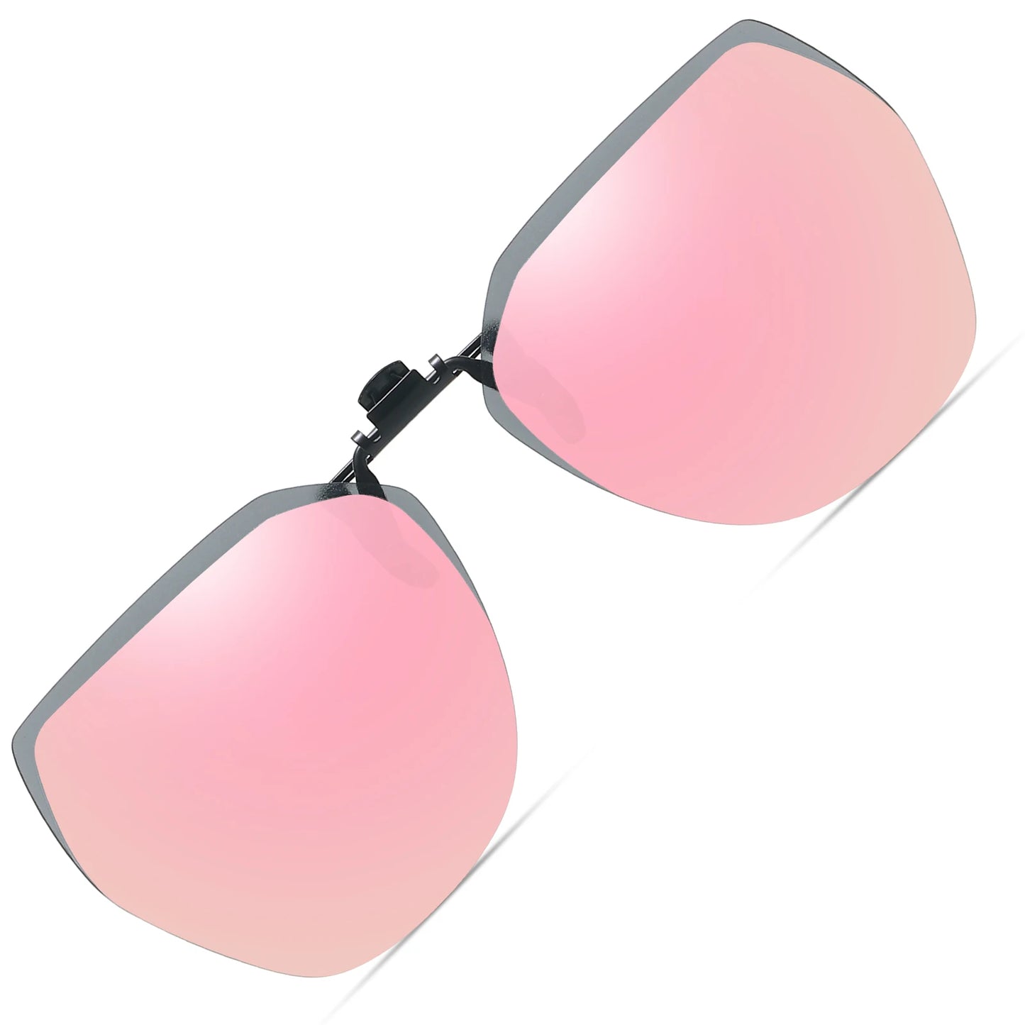 Flip Up Polarized Clip On Sunglasses for Prescription Glasses UV Outdoor Lens
