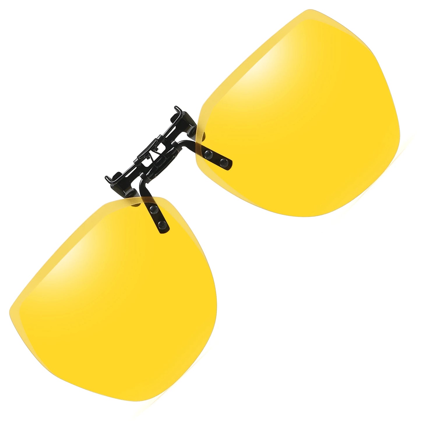 Flip Up Polarized Clip On Sunglasses for Prescription Glasses UV Outdoor Lens