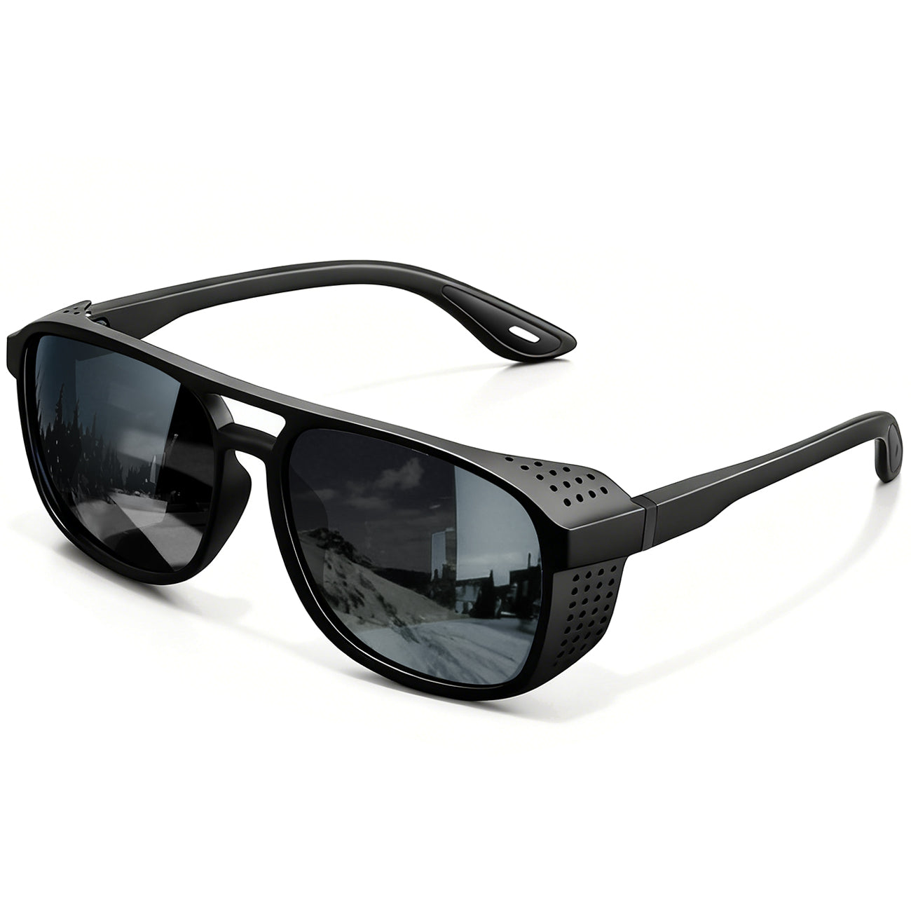 Polarized Sports Sunglasses UV Windproof Cycling Running Driving Eyewear