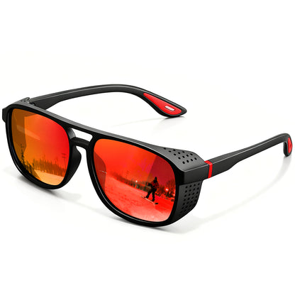 Polarized Sports Sunglasses UV Windproof Cycling Running Driving Eyewear