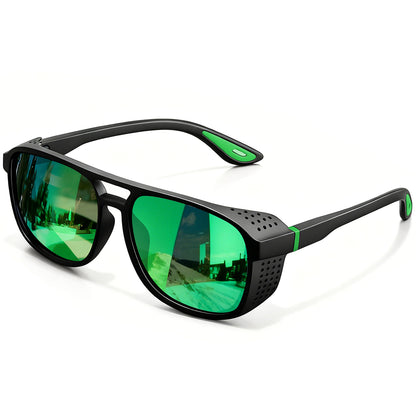 Polarized Sports Sunglasses UV Windproof Cycling Running Driving Eyewear