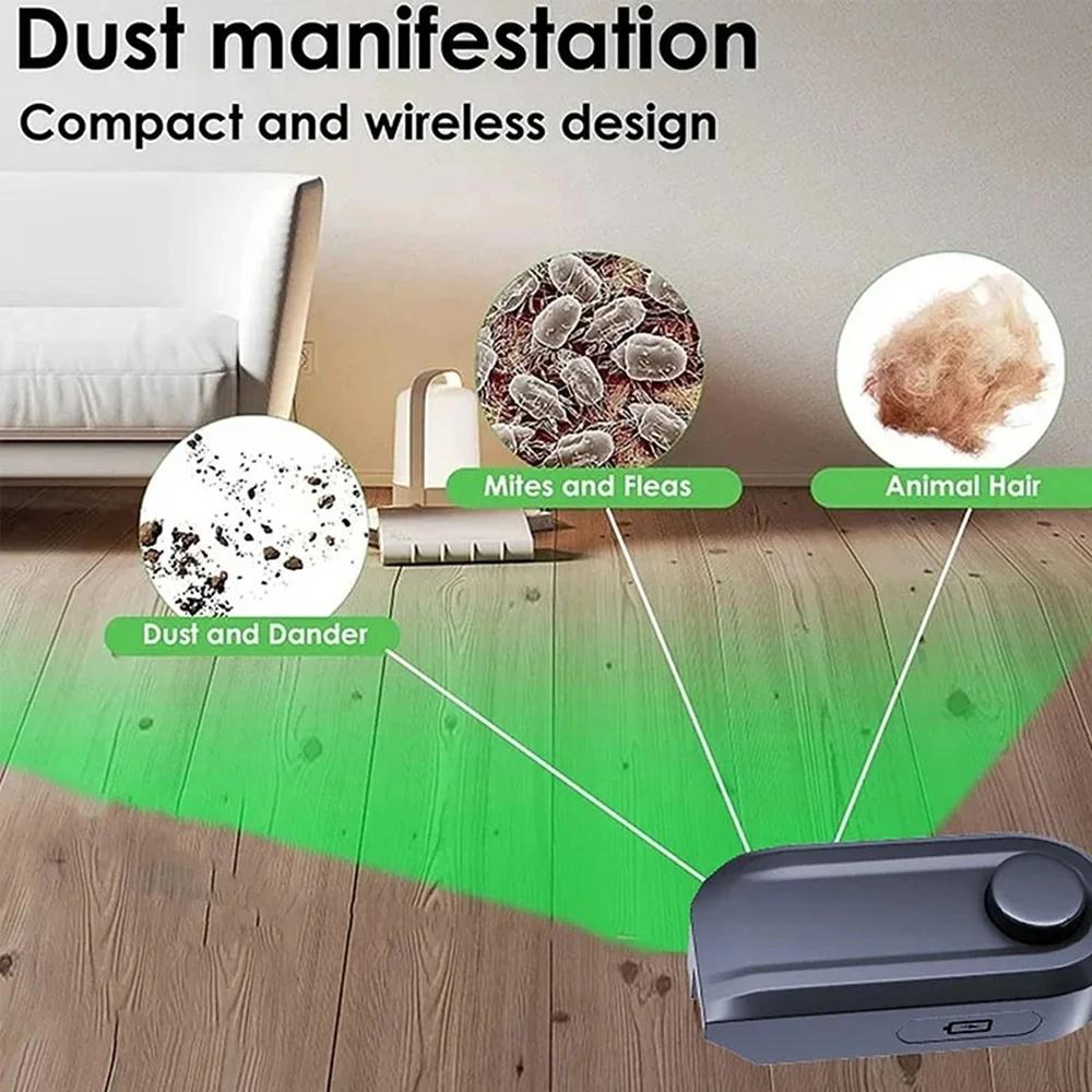 Green LED Dust Display Light for Dyson Vacuum Cleaner Cordless Vacuum Light Attachment