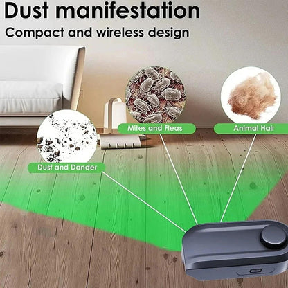 Green LED Dust Display Light for Dyson Vacuum Cleaner Cordless Vacuum Light Attachment